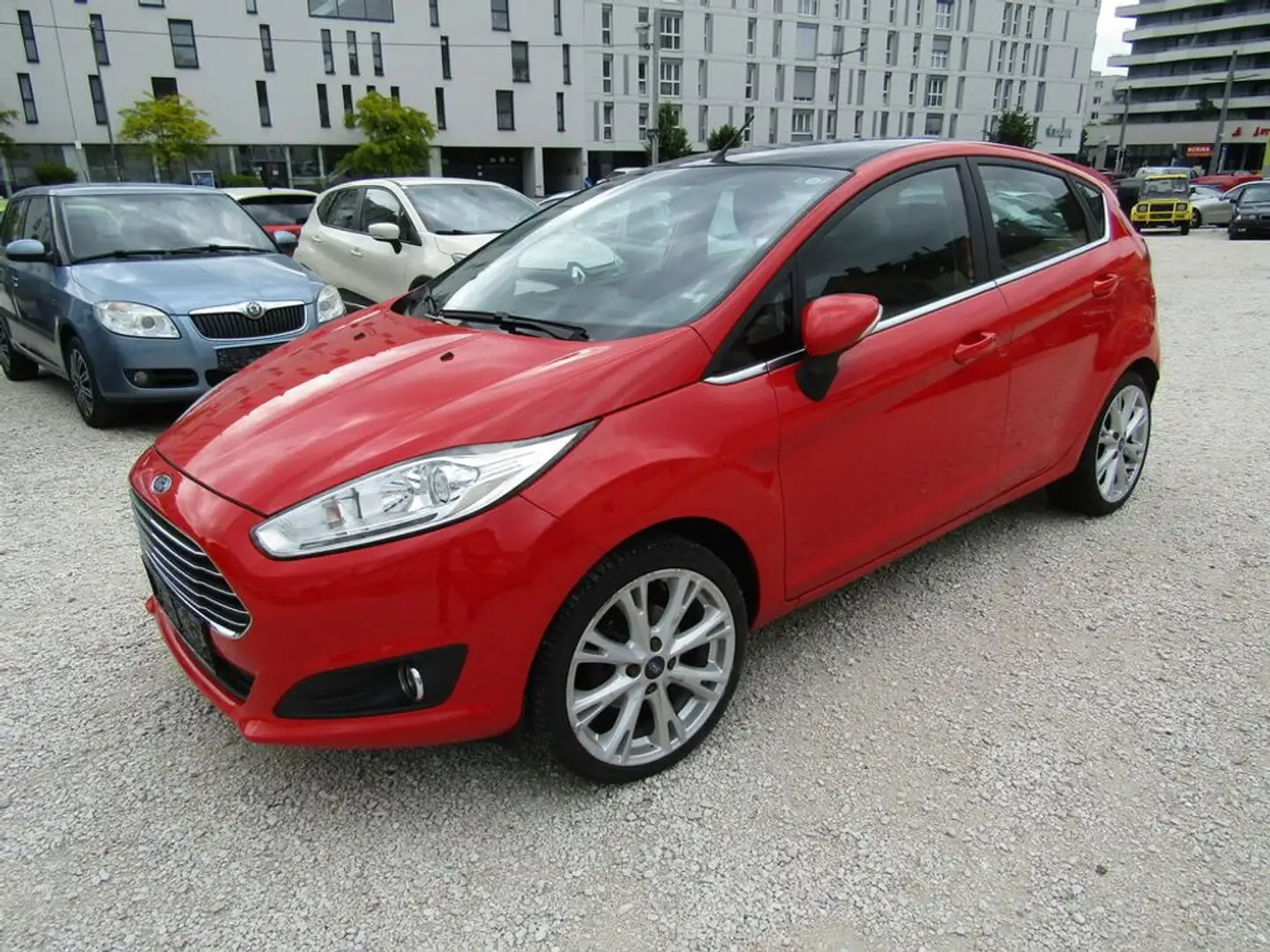 Ford Fiesta Titanium Rosso - 1