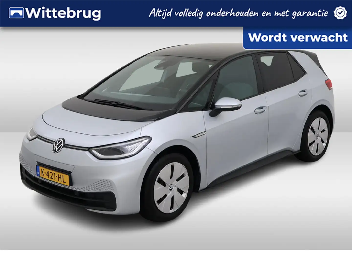 Volkswagen ID.3 Business 58 kWh / IQ LED / Navi / Camera Zilver - 1