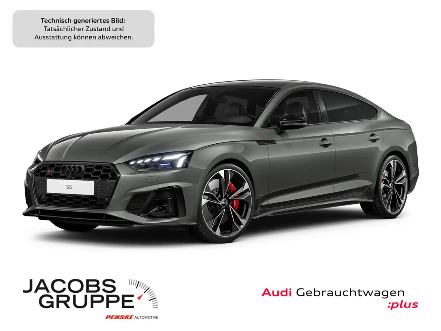 Audi S5 Sportback 3.0 TDI quattro tiptronic B&O*PANO*RFK*M-Sitze Grau - 1