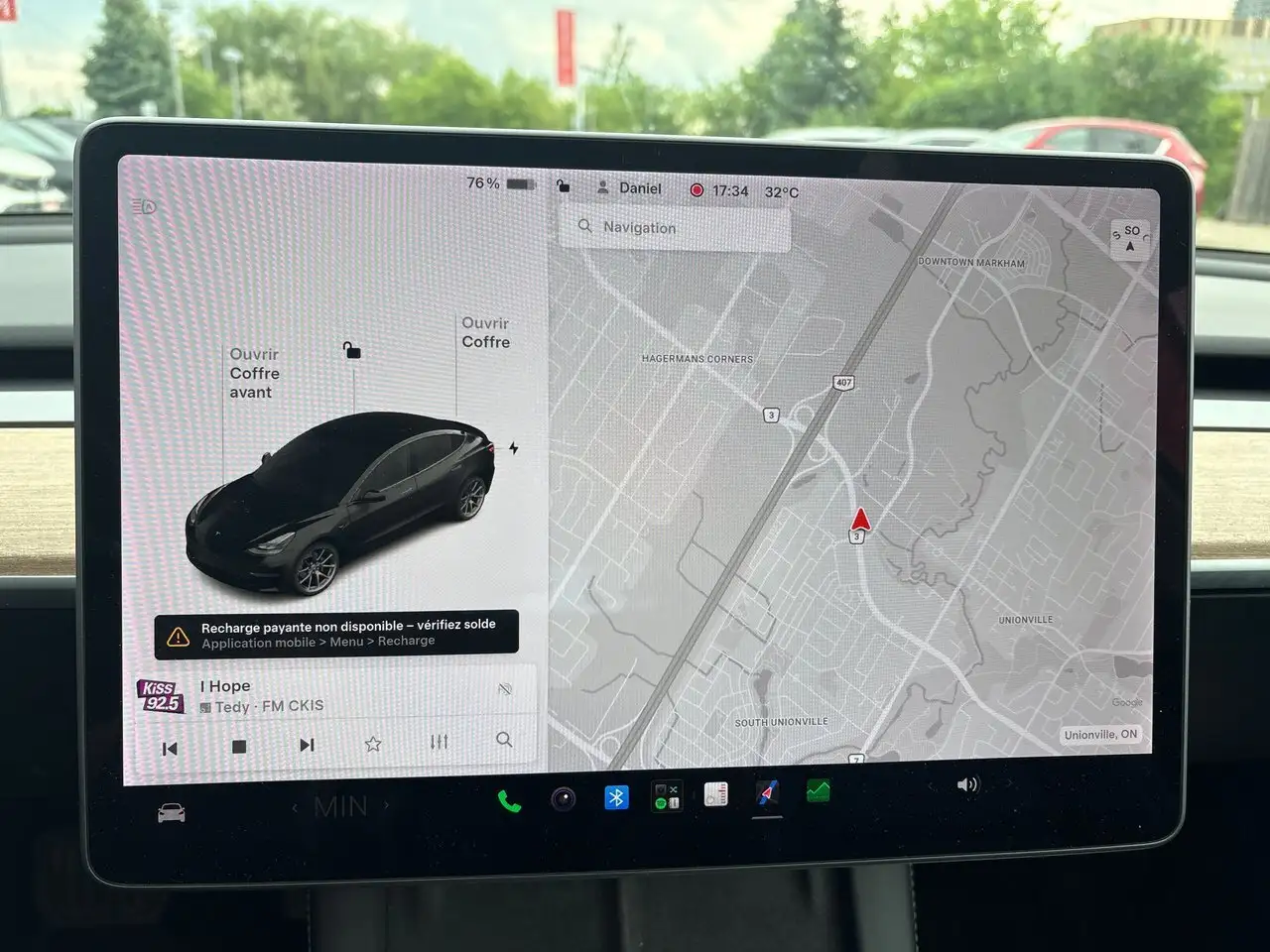Tesla Model 3 снимка Tesla Model 3