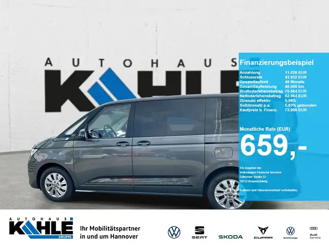 Volkswagen T7 Multivan 2.0 TDI DSG Life Navi AHK Standh Pano Leder LED DC