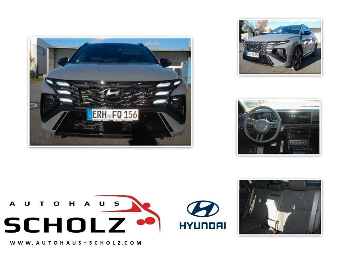 Hyundai TUCSON MY26 1.6 DCT 4WD NLineX Pano Gris - 1