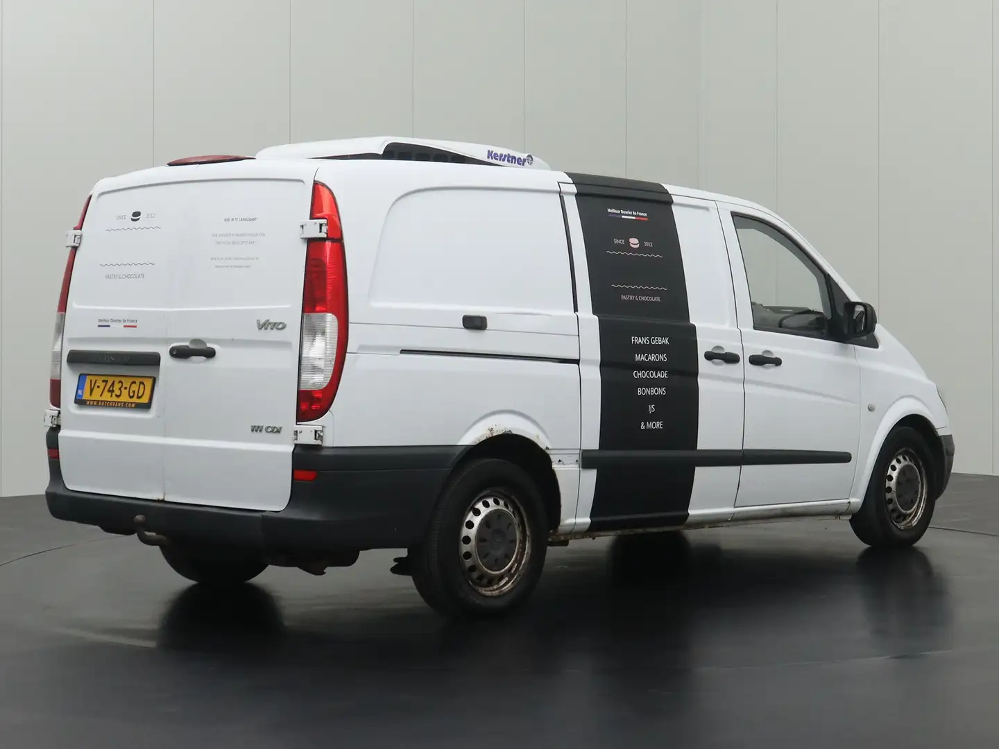 Mercedes-Benz Vito 111CDI Lang Koelauto | Geisoleerd | Koeling | Trek Biały - 2