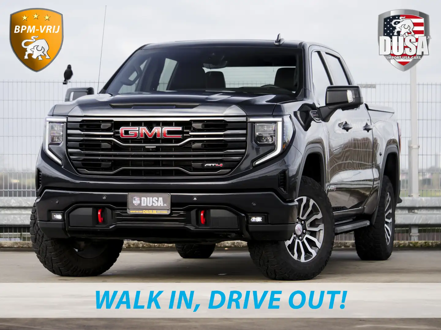GMC Sierra 1500 | AT4 | 6.2L V8 | 360 Camera  | Head-up displ Černá - 1