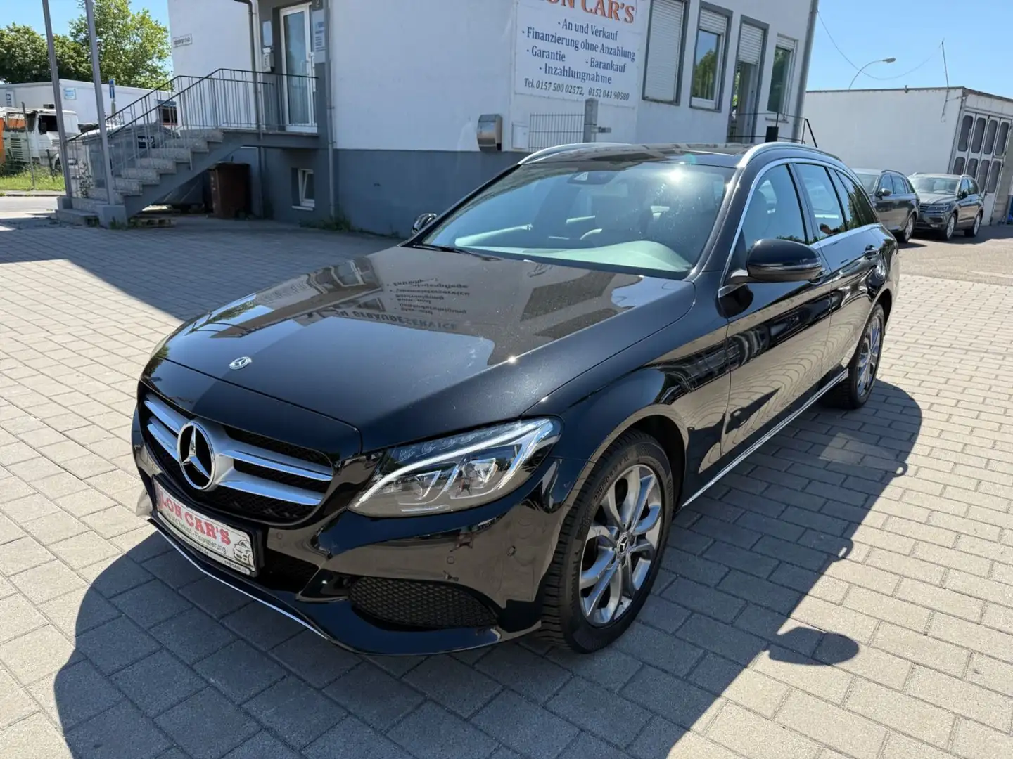 Mercedes-Benz C 220 4Matic/Pano/Leder/Led/Kamera/TOP Schwarz - 1