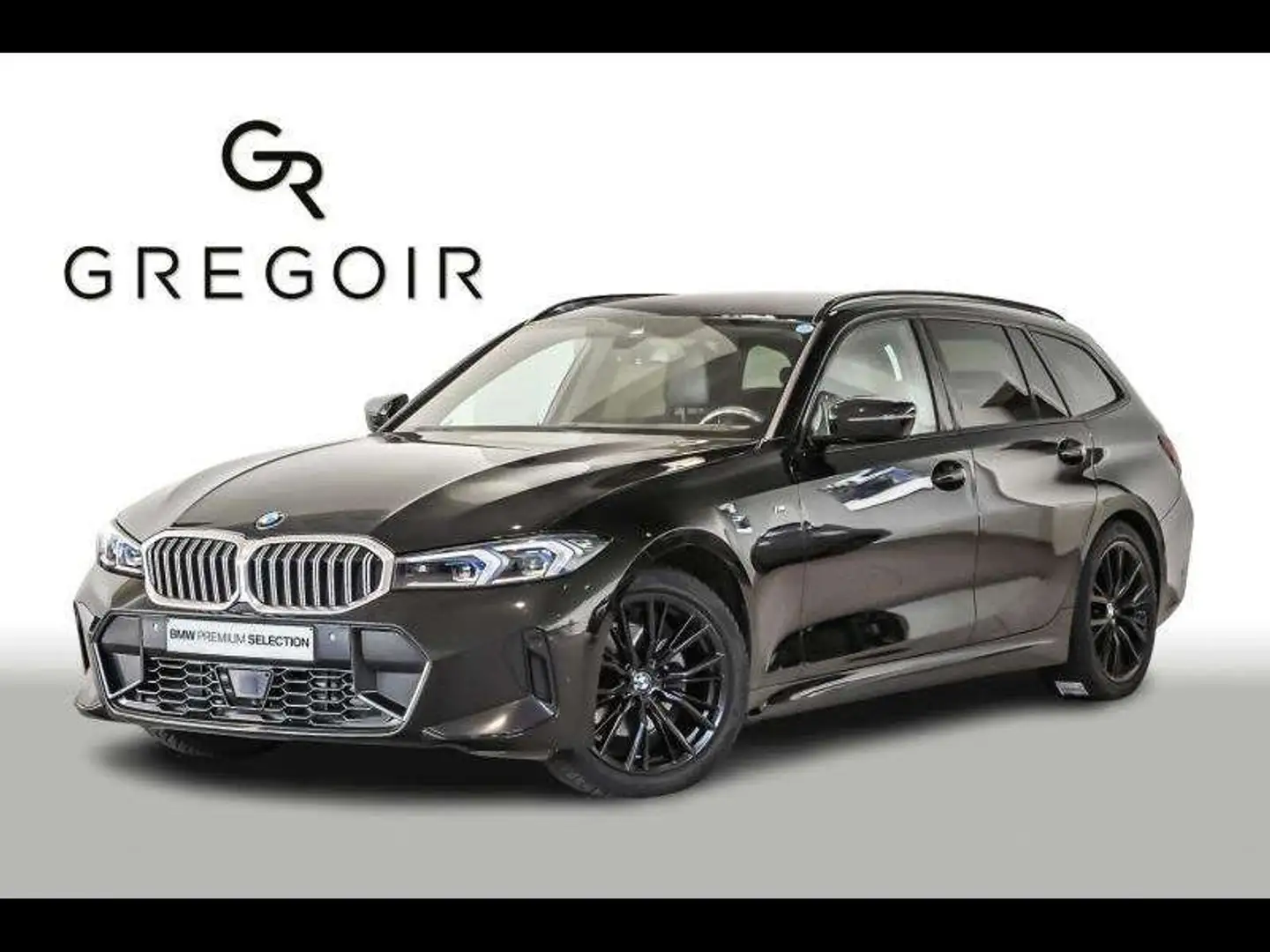 BMW 320 MsportHifiCamMemoseatAcc Noir - 1