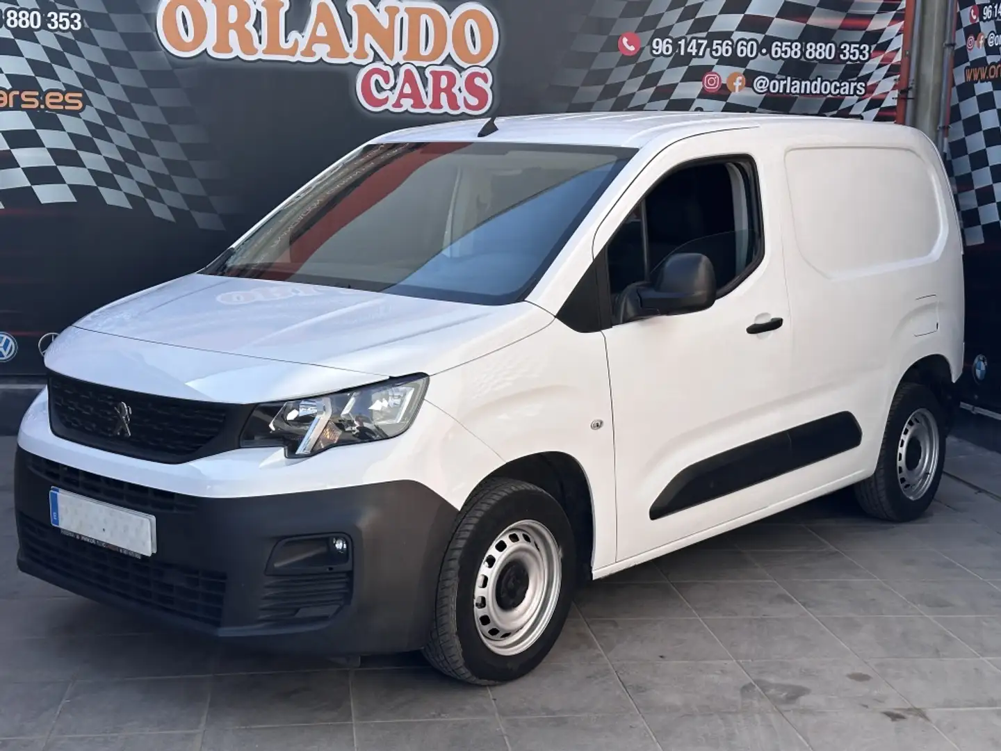 Peugeot Partner 1.5BlueHDI S&S Pro Standard 600kg 100 Blanco - 2