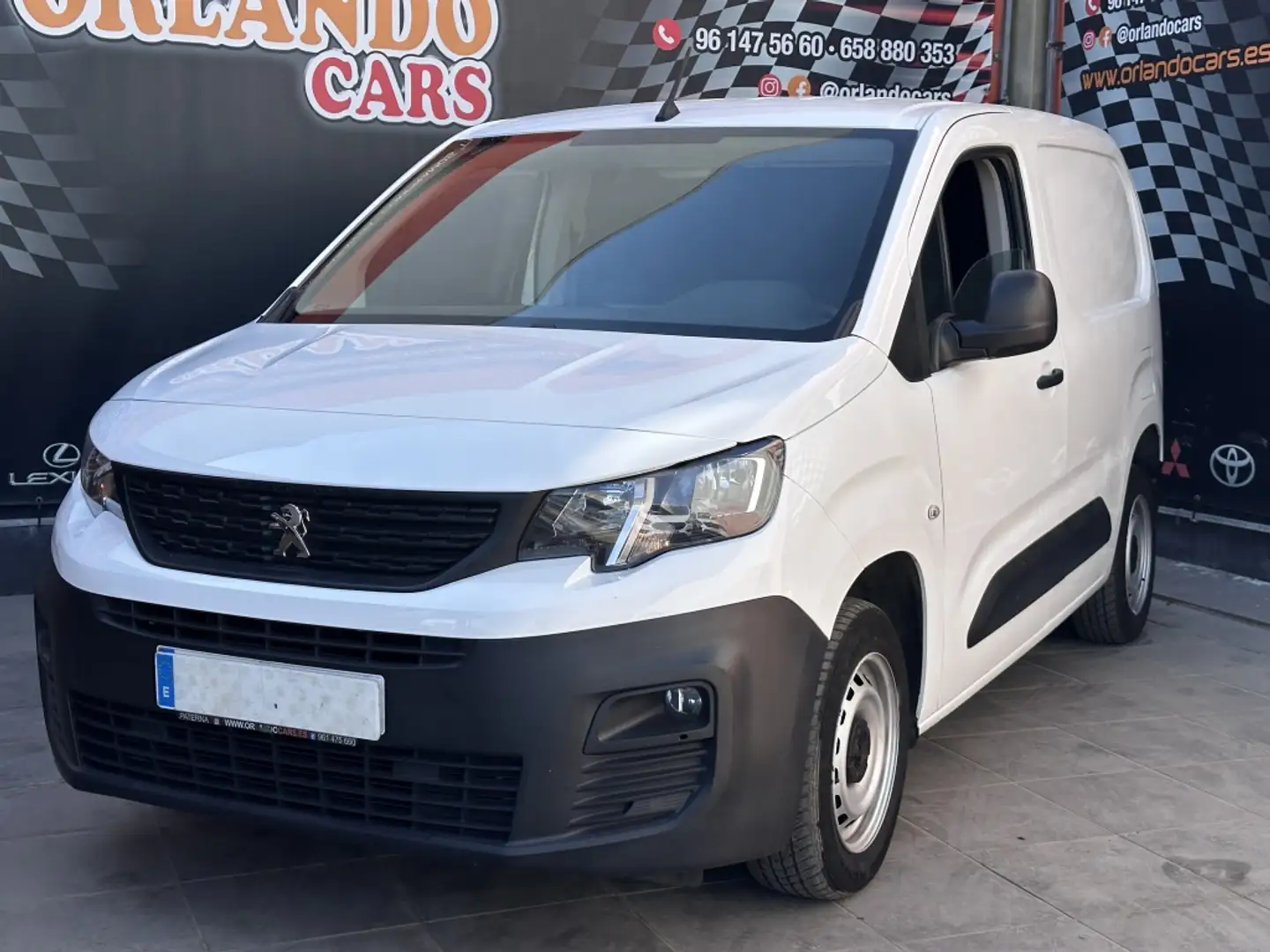Peugeot Partner 1.5BlueHDI S&S Pro Standard 600kg 100 Blanco - 1