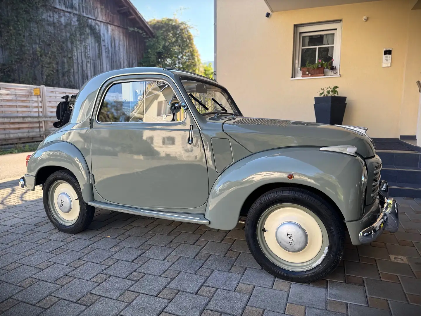 Fiat Topolino 500C Grün - 2