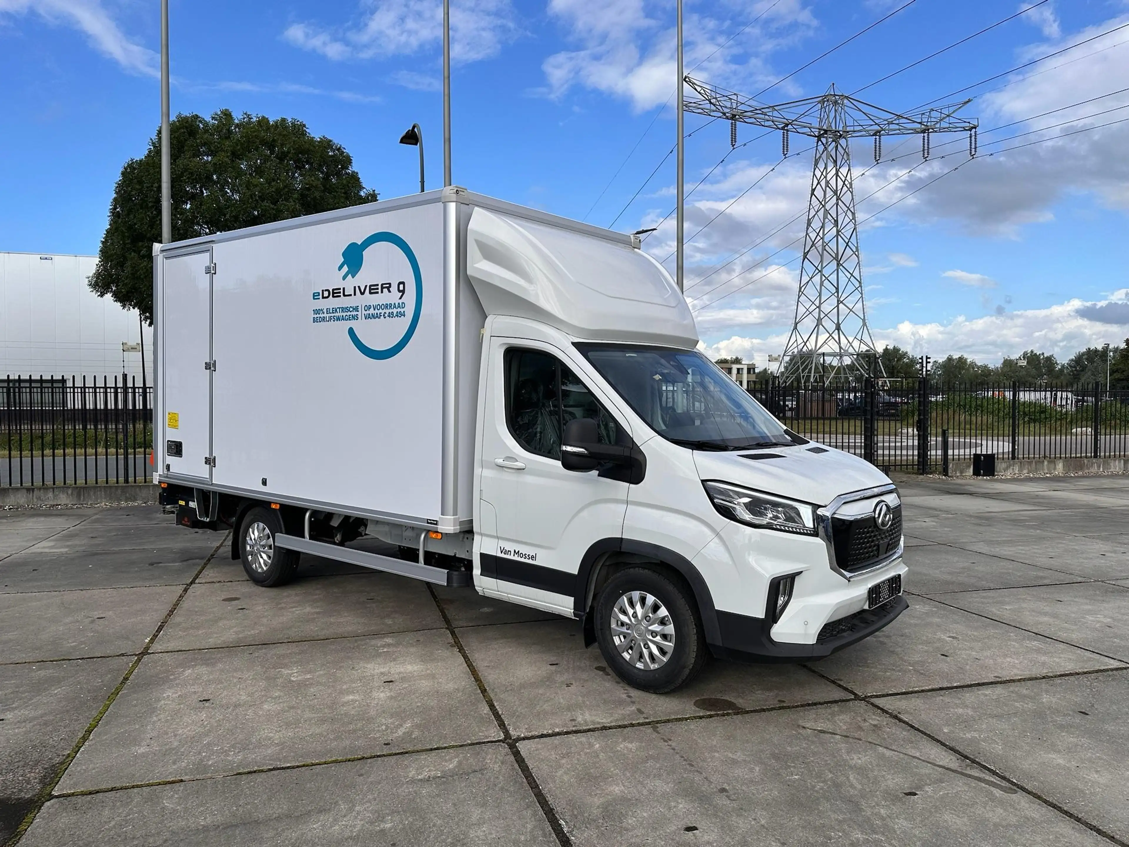 Maxus eDeliver 9 L4 Citybox 65kWh | 11kw AC | 3.500kg | 750kg Laadk — photo 3