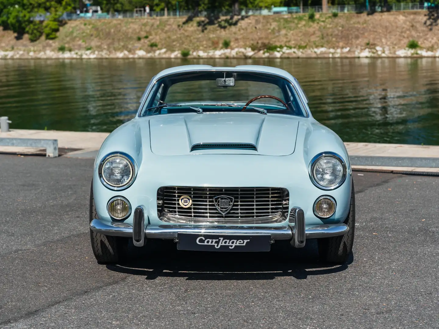 Lancia Flaminia Sport Zagato Blau - 2