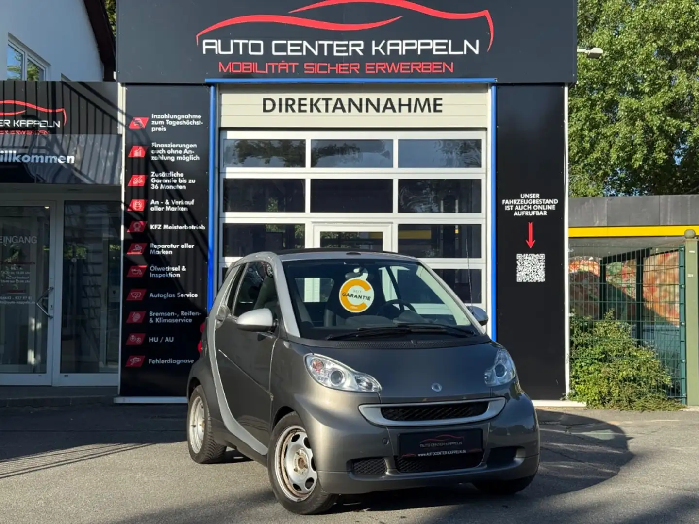 smart forTwo Cabrio Micro Hybrid Drive 52kW (TÜV NEU) Grau - 1