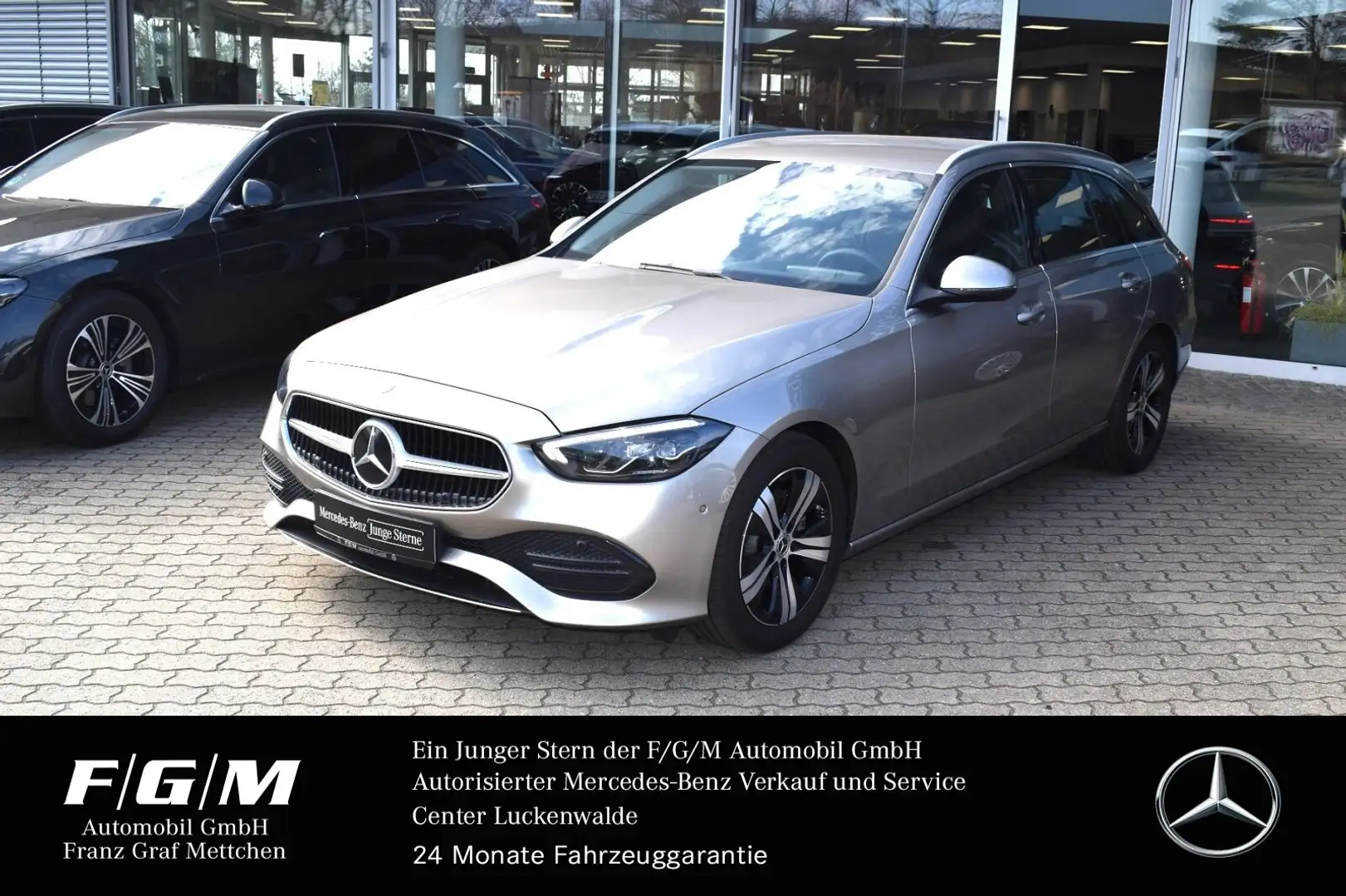 Mercedes-Benz C 180 C 180 T AVANTGARDE/R-Kamera/LED-Licht/el.Heckkla Stříbrná - 1