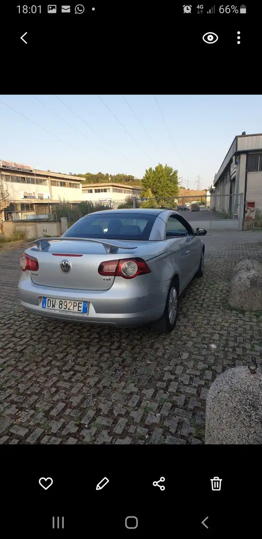 Volkswagen Eos 1.4  benzina Grigio - 1