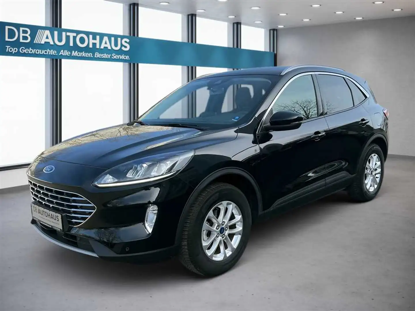 Ford Kuga Titanium 2.5 DuraTec FHEV 4WD Schwarz - 1