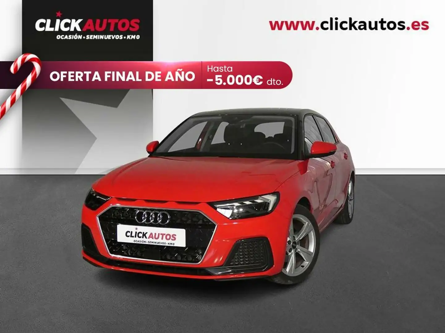 Audi A1 TFSI 110CV Advanced Pack Stronic Rot - 1