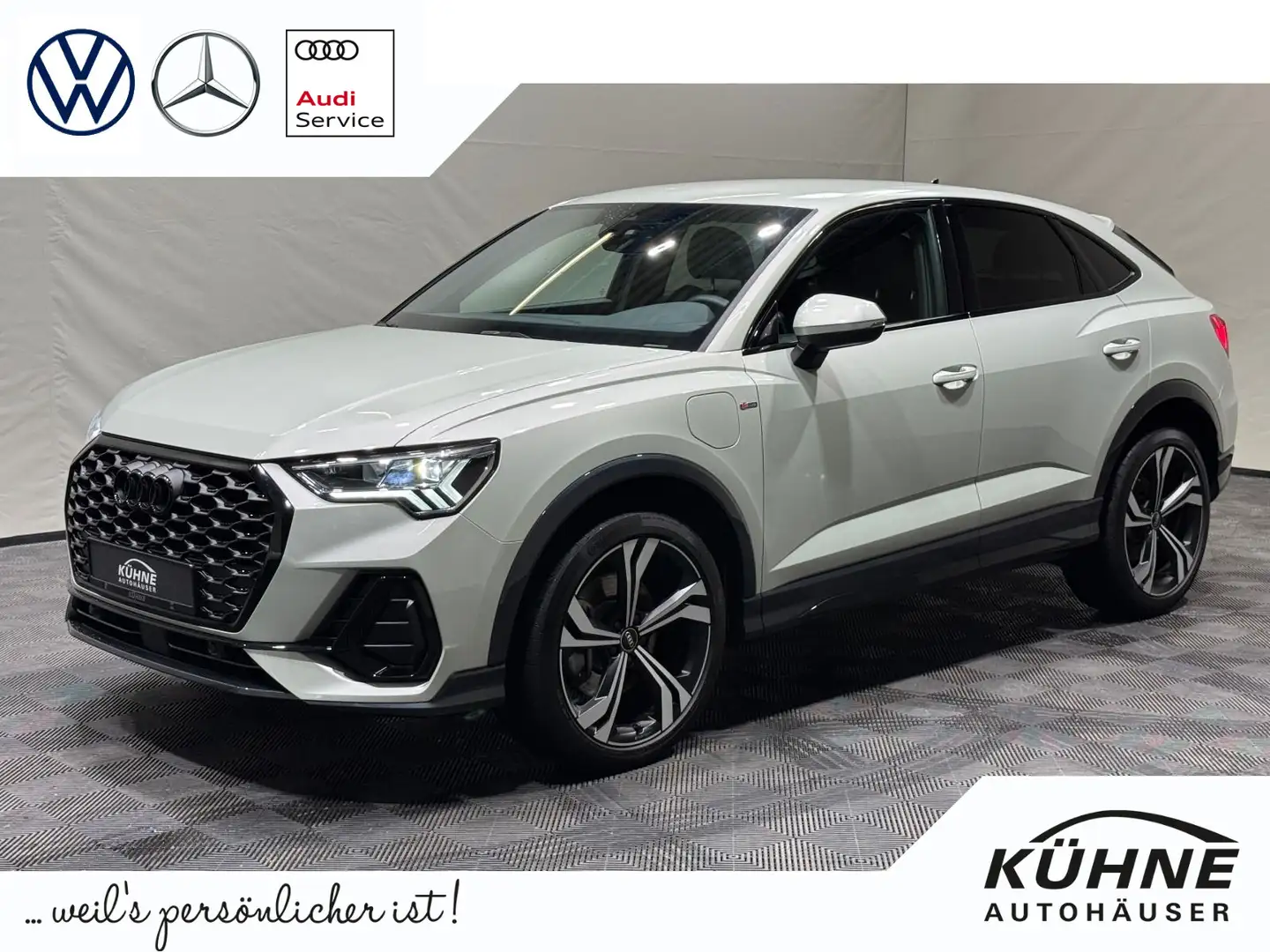 Audi Q3 2x S-Line 45 TFSIe | LED NAVI ACC Silber - 1
