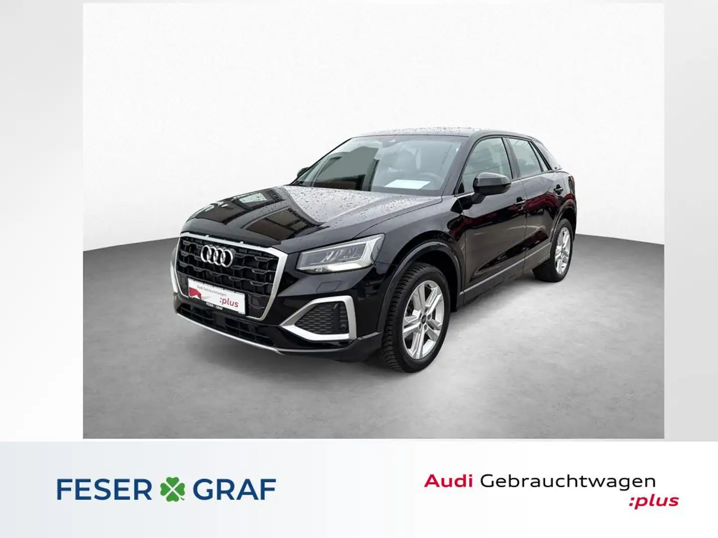 Audi Q2 adv. 35 TFSI S-tronic - NAVI - KAMERA - LED Zwart - 1