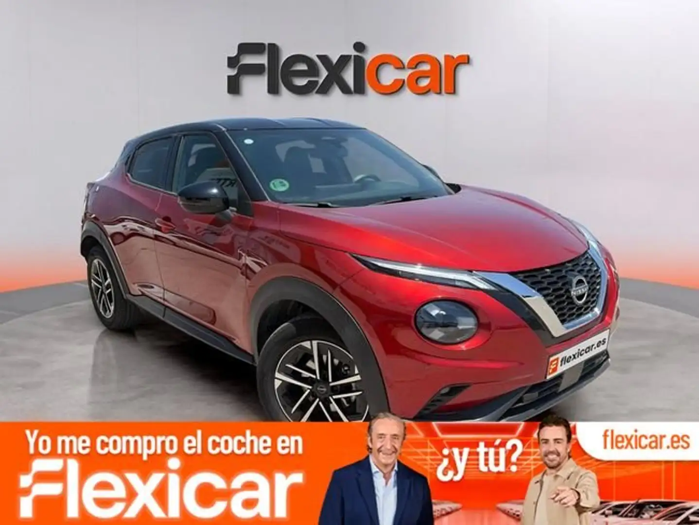 Nissan Juke 1.0 DIG-T N-Connecta 4x2 DCT 7 84kW Rojo - 1