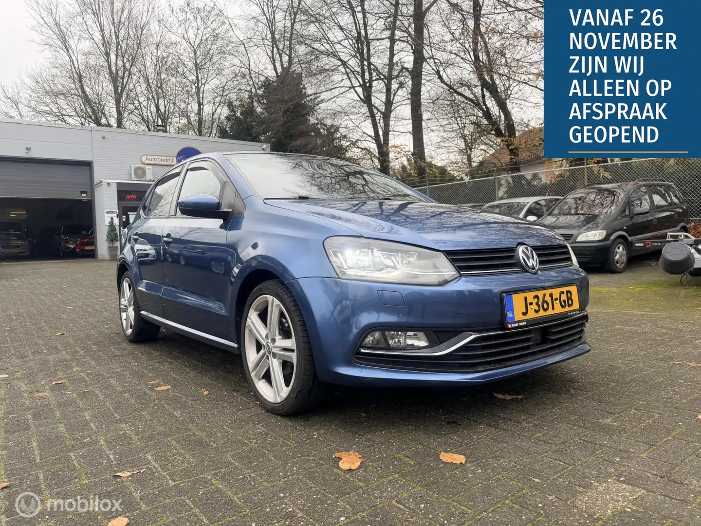 Volkswagen Polo 1.4 TDI DSG 5 deurs Highline Pano-dak / Led / Clim Blau - 2