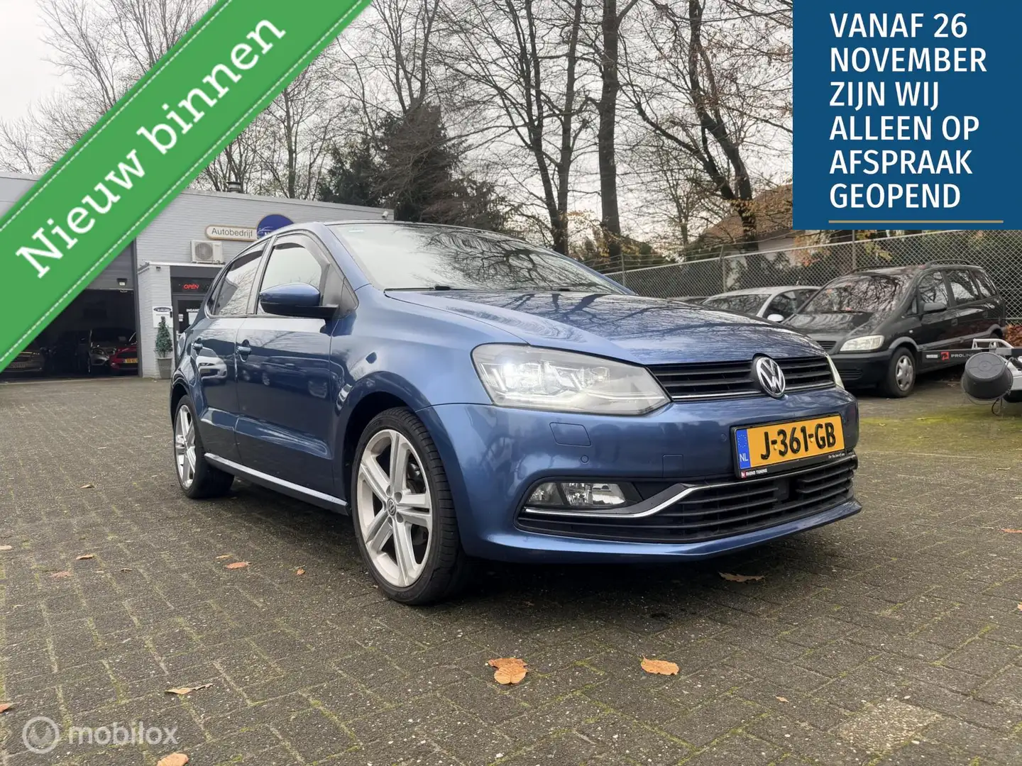 Volkswagen Polo 1.4 TDI DSG 5 deurs Highline Pano-dak / Led / Clim Blau - 2