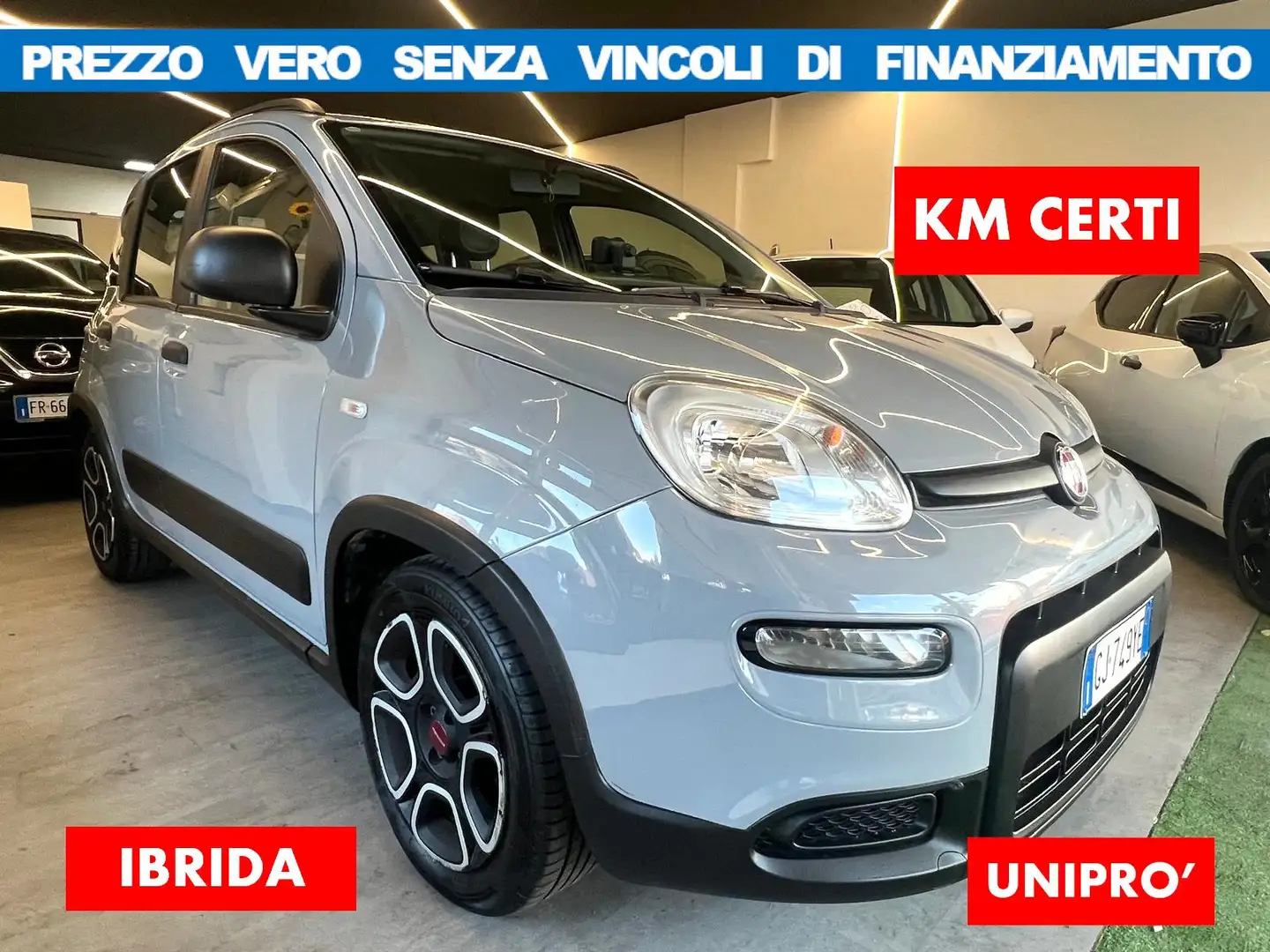 Fiat Panda 1.0 hybrid City Life*NESSUN VINCOL FINAZIAM*UNIPRO Grigio - 1