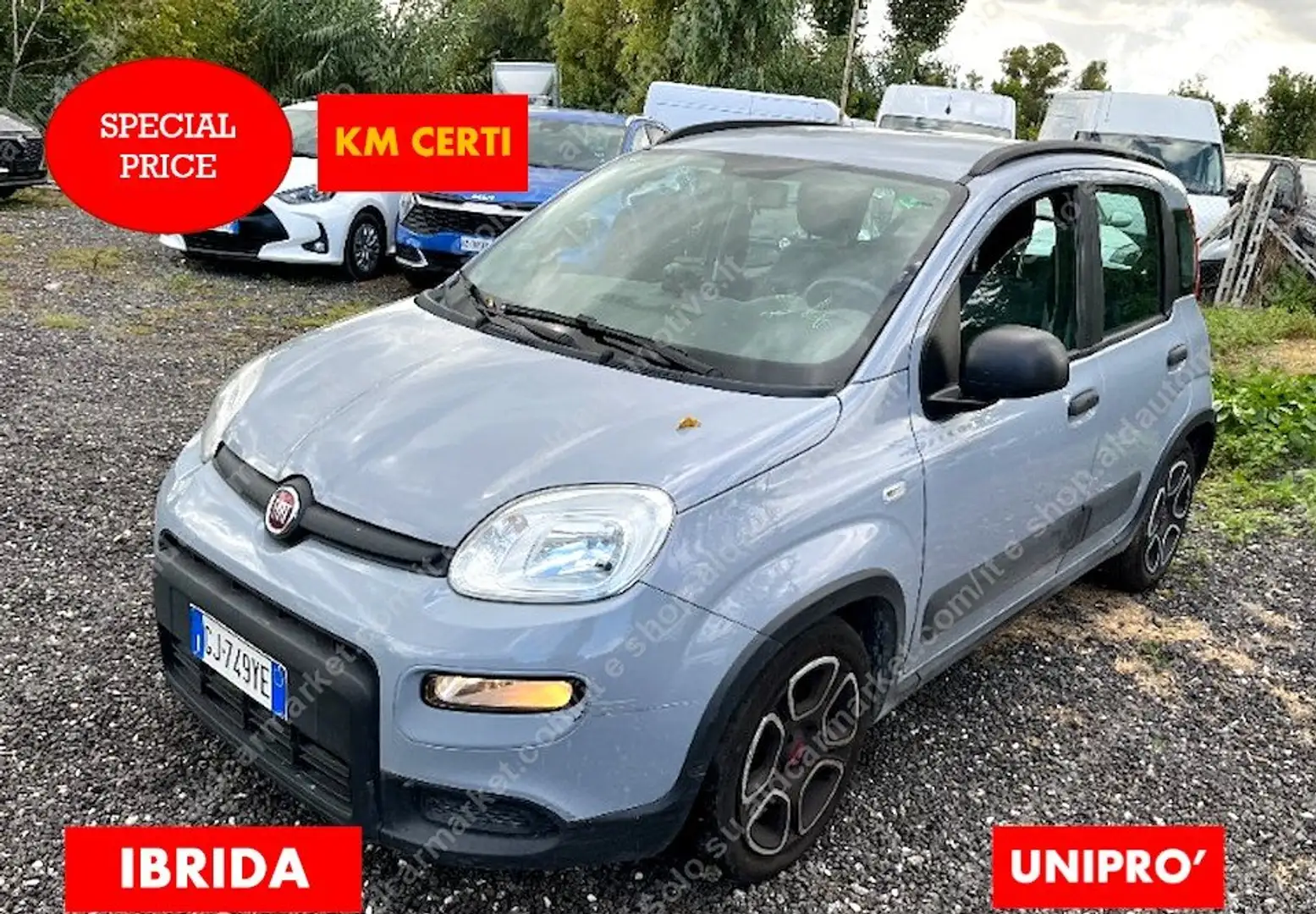 Fiat Panda 1.0 hybrid 70cv City Life AZIENDLE UNIPRO Grigio - 1