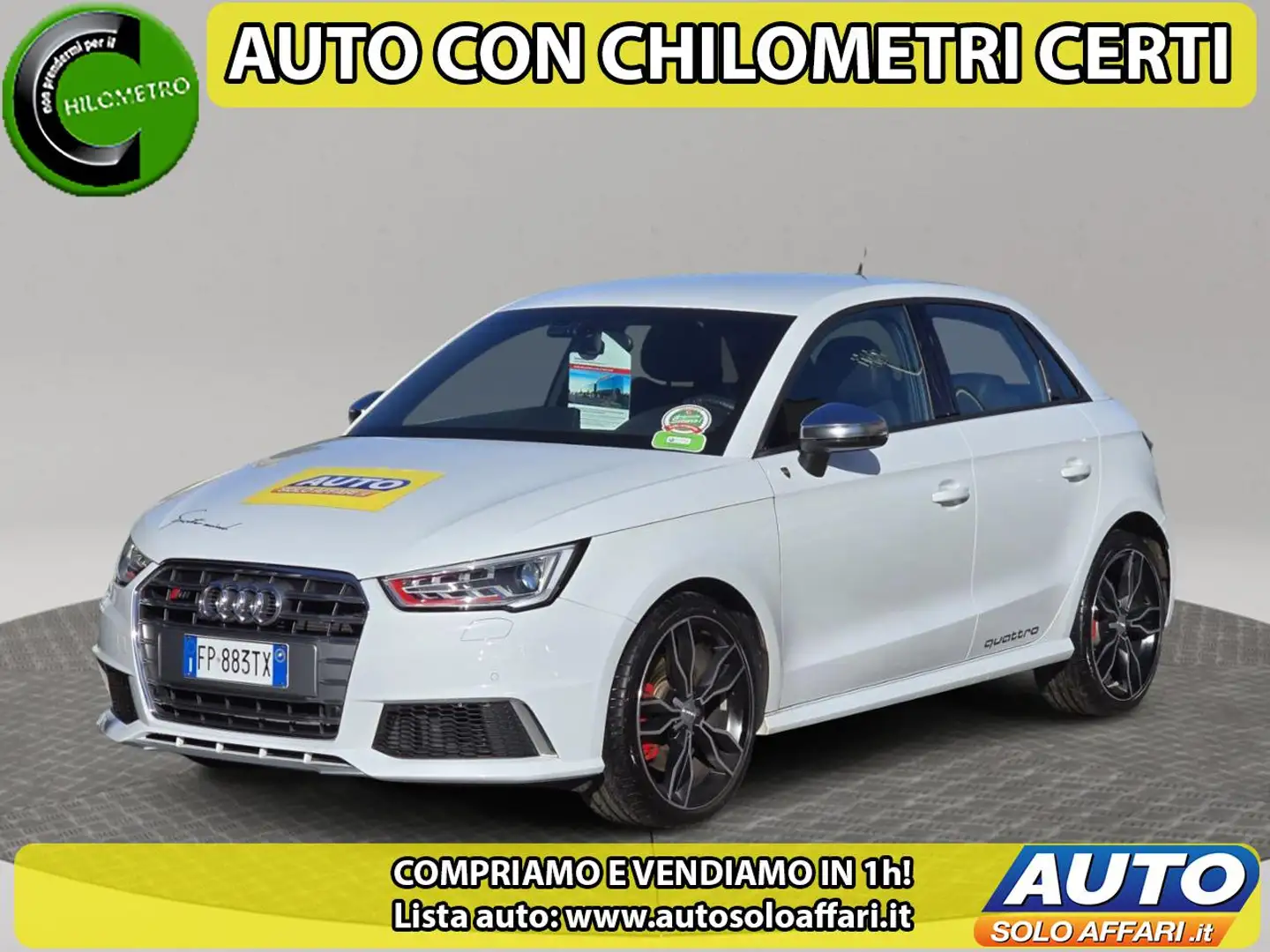 Audi S1 SPB 2.0 TFSI QUATTRO 93.000KM EURO6B Bianco - 1