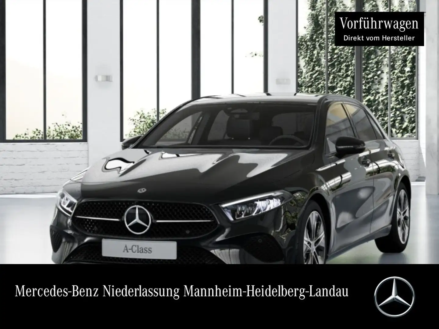Mercedes-Benz A 200 PROGRESSIVE+NIGHT+LED+KAMERA+7G Negro - 1