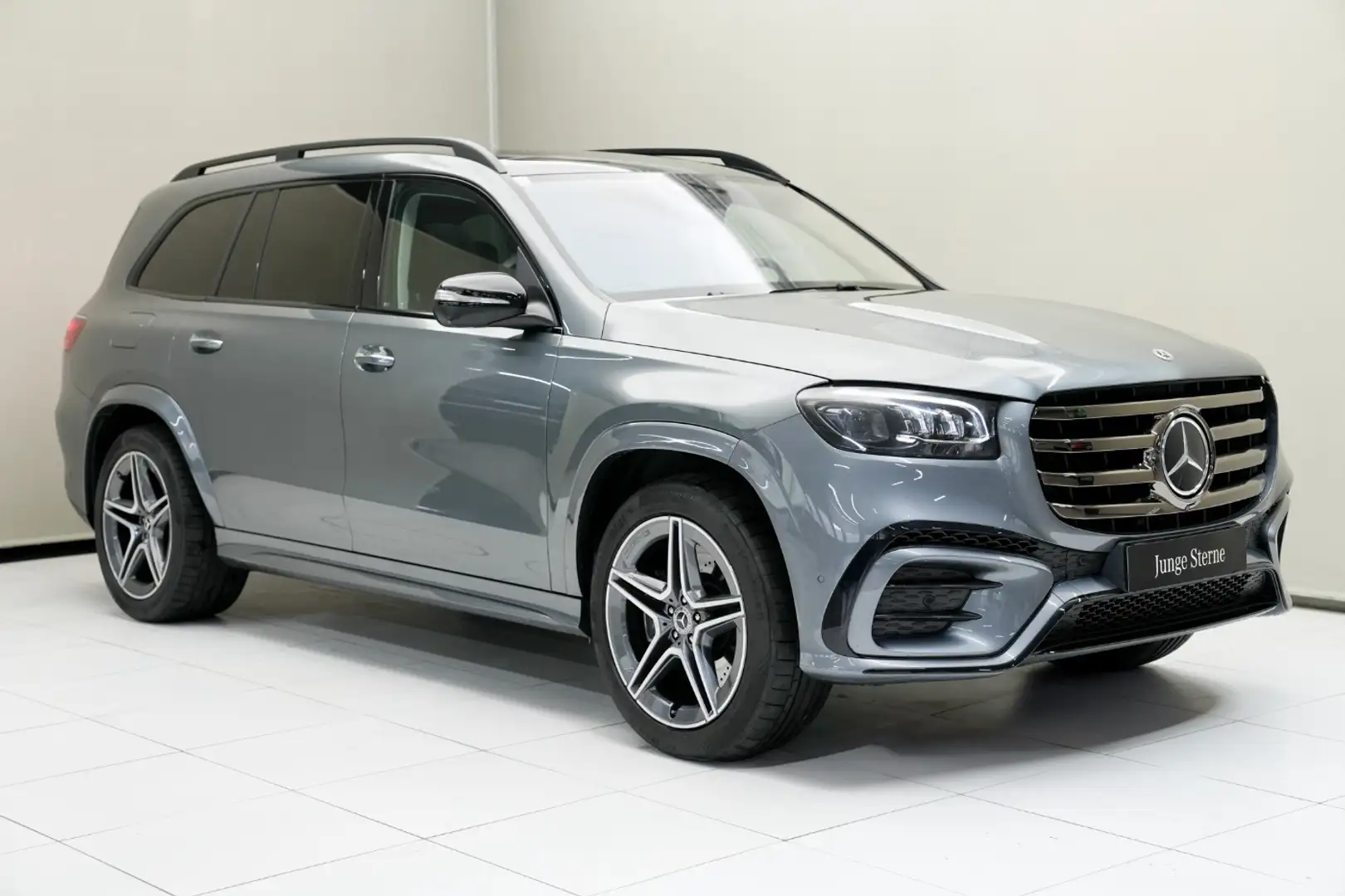 Mercedes-Benz GLS 350 d 4MATIC ACC Night Navi ParkAss. SpurH Grigio - 2