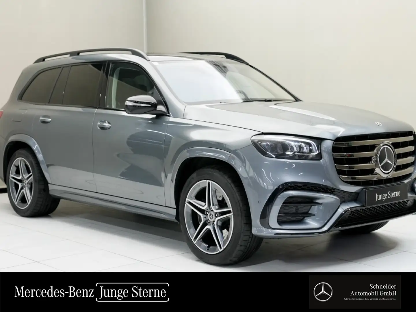 Mercedes-Benz GLS 350 d 4MATIC ACC Night Navi ParkAss. SpurH Grigio - 1