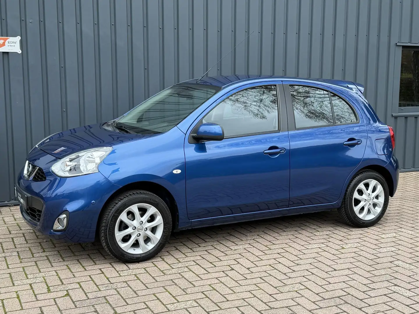 Nissan Micra 1.2 Tekna 1E EIGENAAR!/DEALER OND.!/CLIMA!/APK!/ Bleu - 1