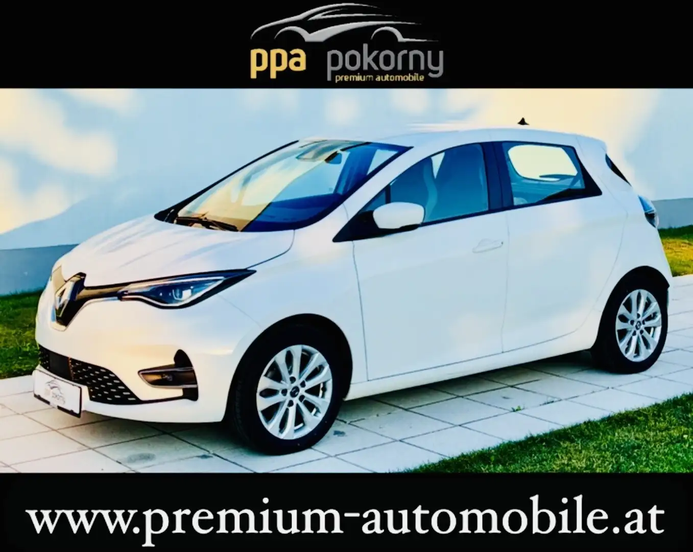 Renault ZOE Zoe R110 Zen R110/Z.E. 50 (Kauf-Batterie) - Bat... Weiß - 1