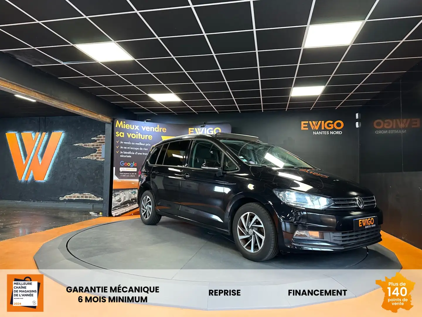Volkswagen Touran 1.4 TSI 150 CH SOUND // TOIT OUVRANT // 3E MAIN // - 1