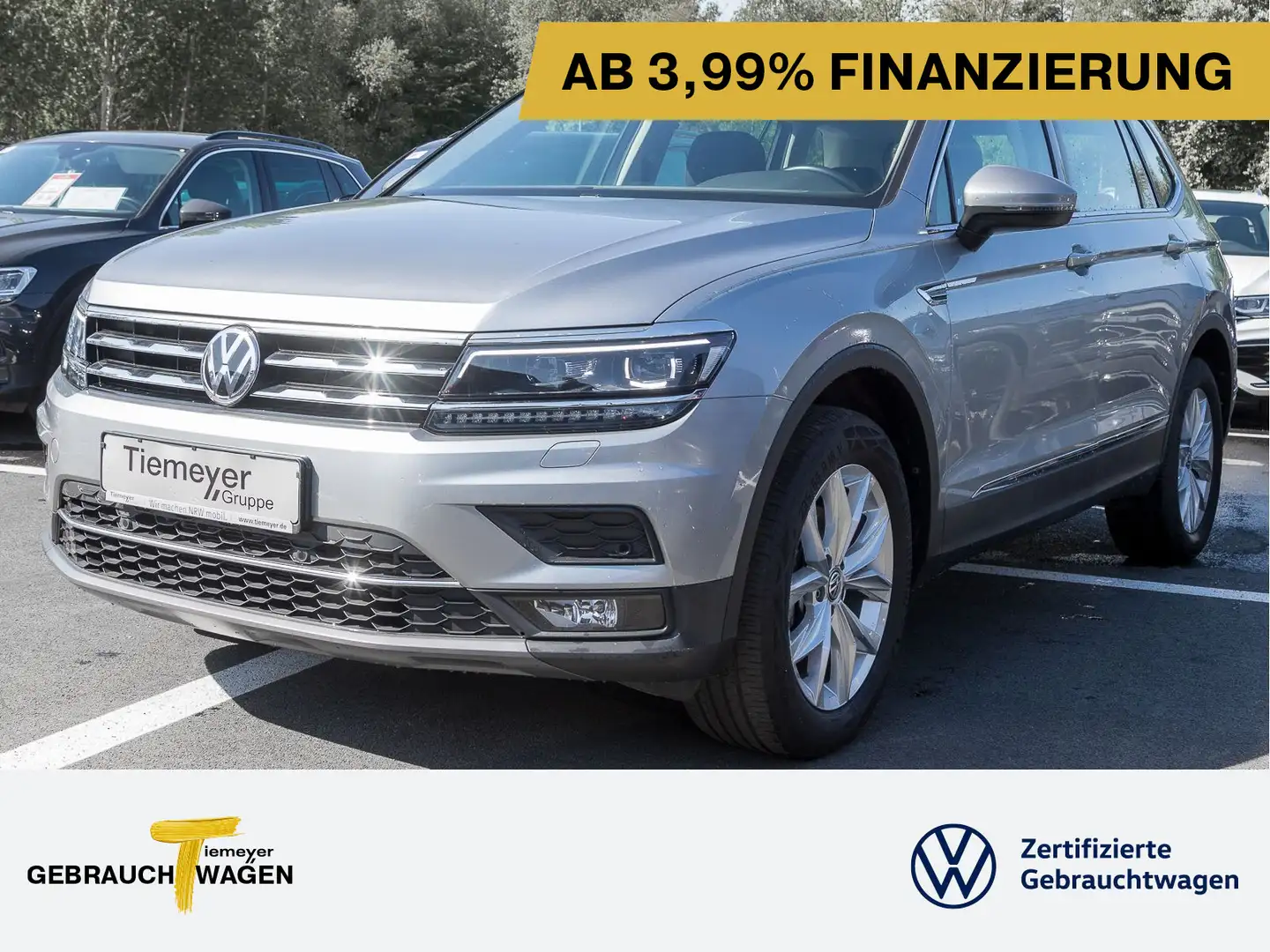 Volkswagen Tiguan Allspace 1.5 TSI DSG HIGHLINE LED L18 AHK Silber - 1