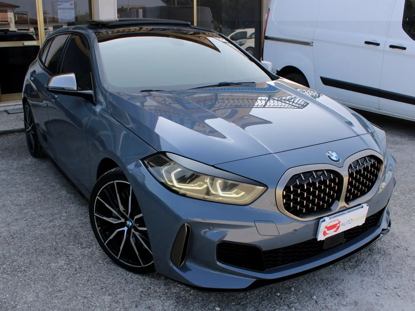 BMW 135 M 135i 4X4 AUTOMATICA M-SPORT PACK LUCI A COLORI Grau - 1