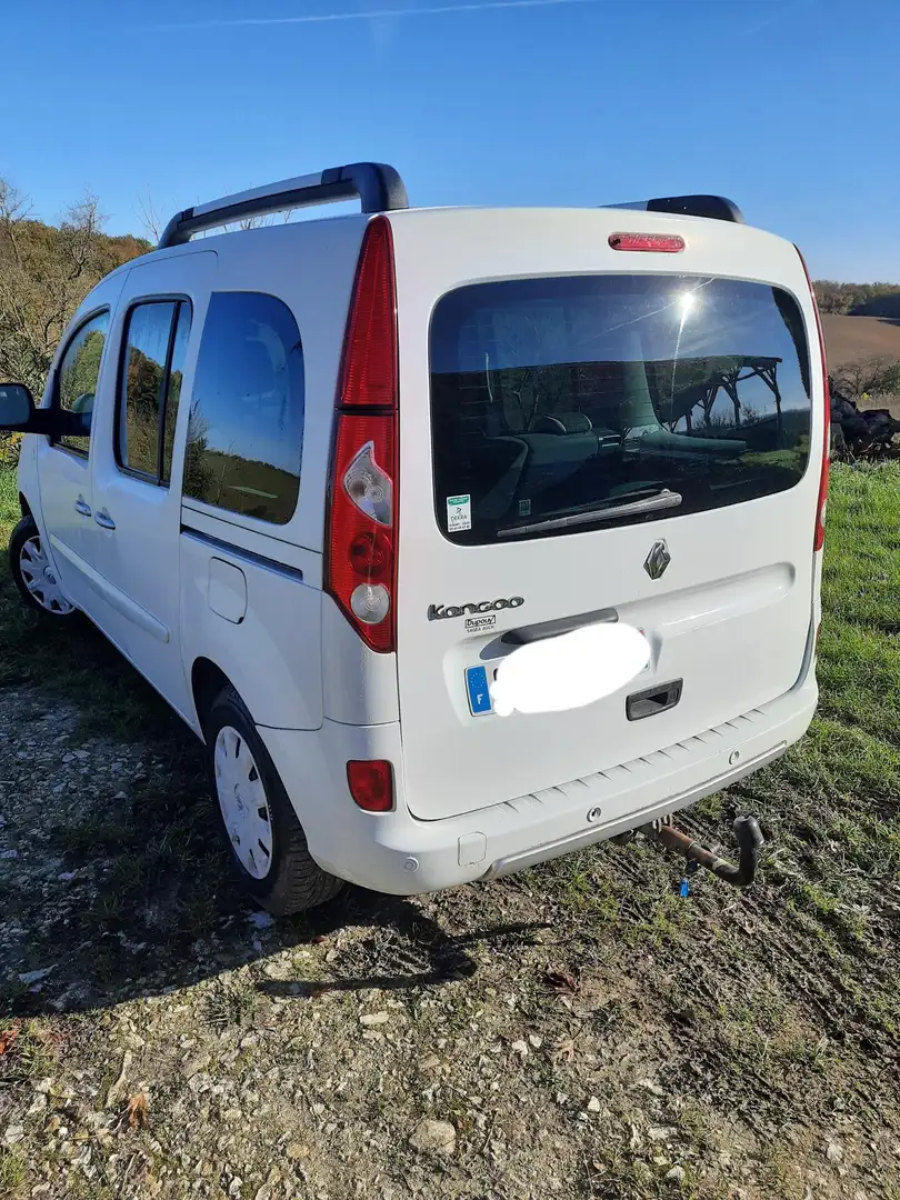 Renault Kangoo Kangoo 1.5 dCi 90 eco2  Privilège Euro 5 Blanc - 2