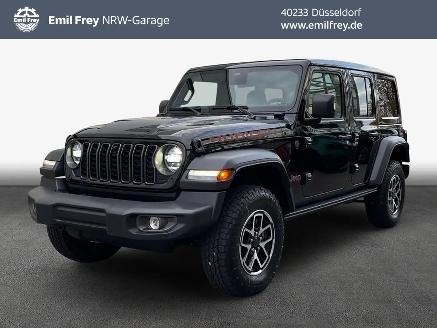 Jeep Wrangler Unlimited 2.0 T-GDI Softtop AWD Automatik Schwarz - 1