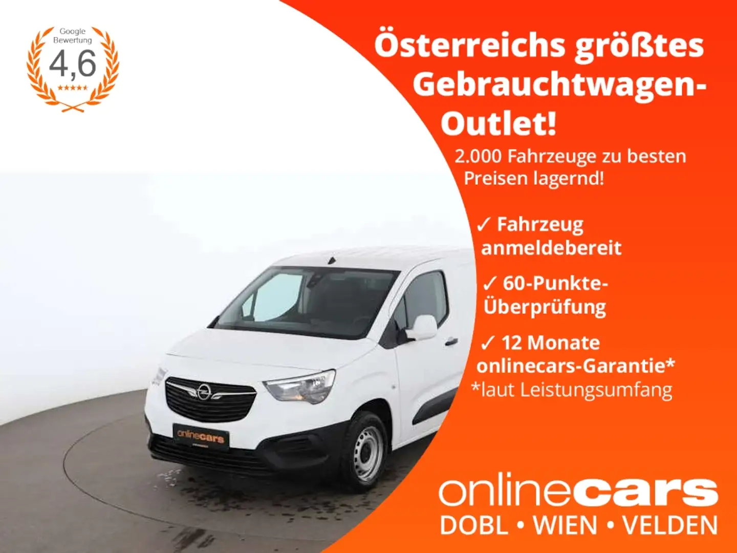 Opel Combo Cargo 1.5 CDTI KLIMA-ANLAGE TEMPOMAT bijela - 1