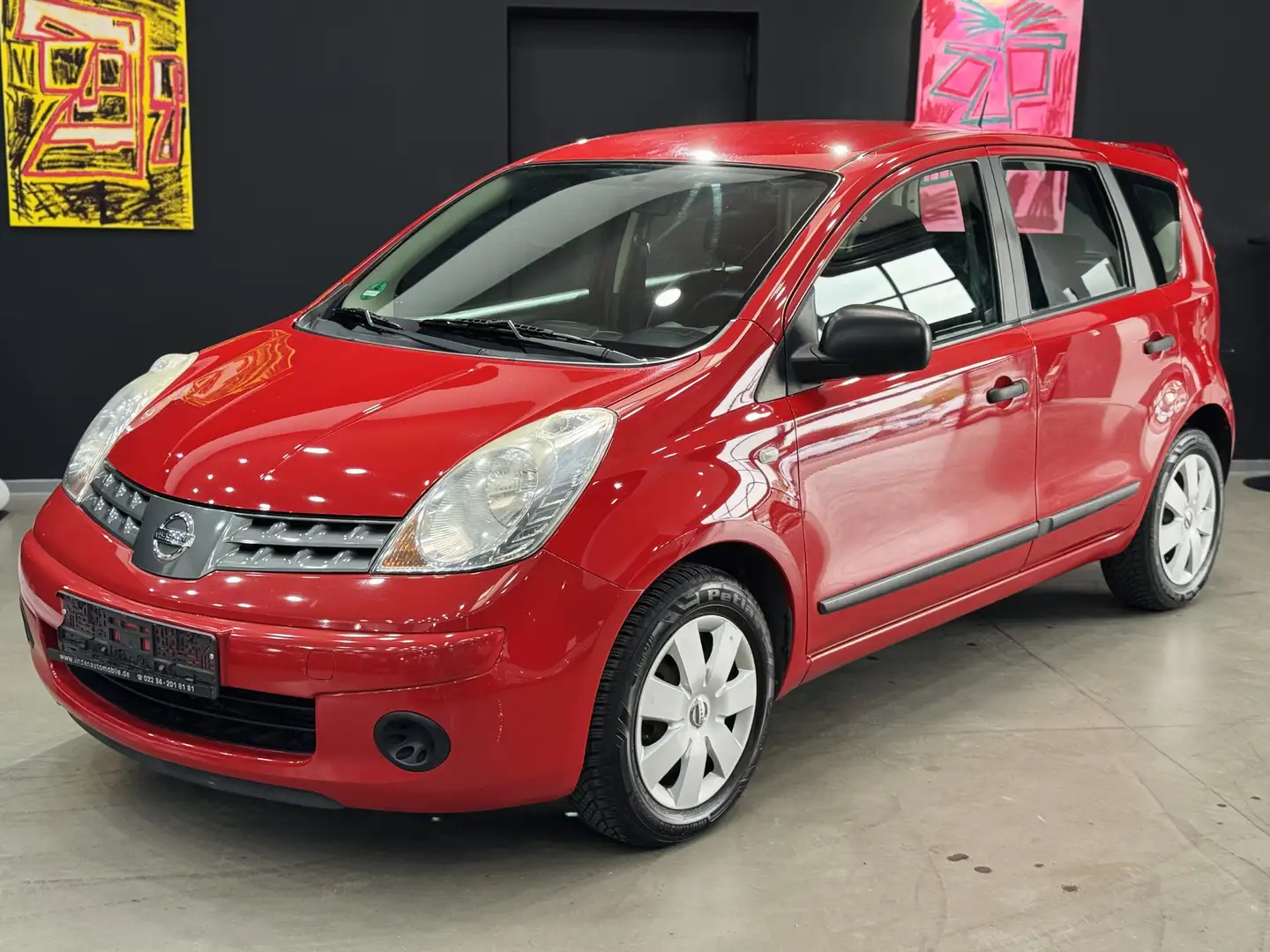 Nissan Note Visia*TÜV 04/26*Klima* Rojo - 1