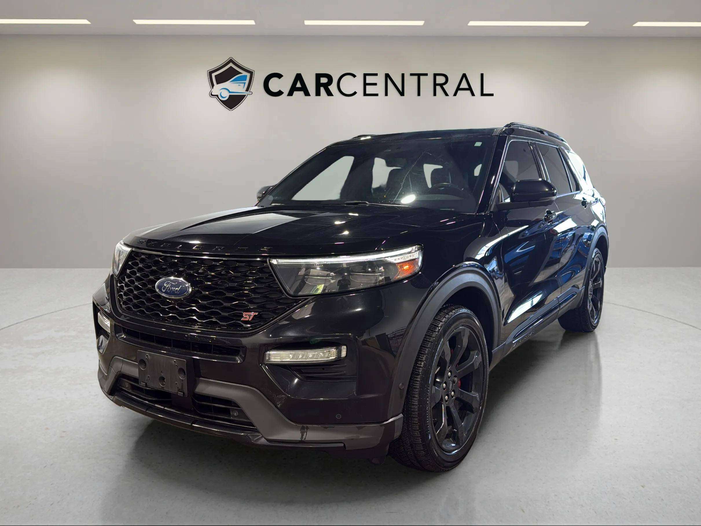 Black 2020 Ford Explorer SUV / Crossover All-Wheel Drive Automatic
