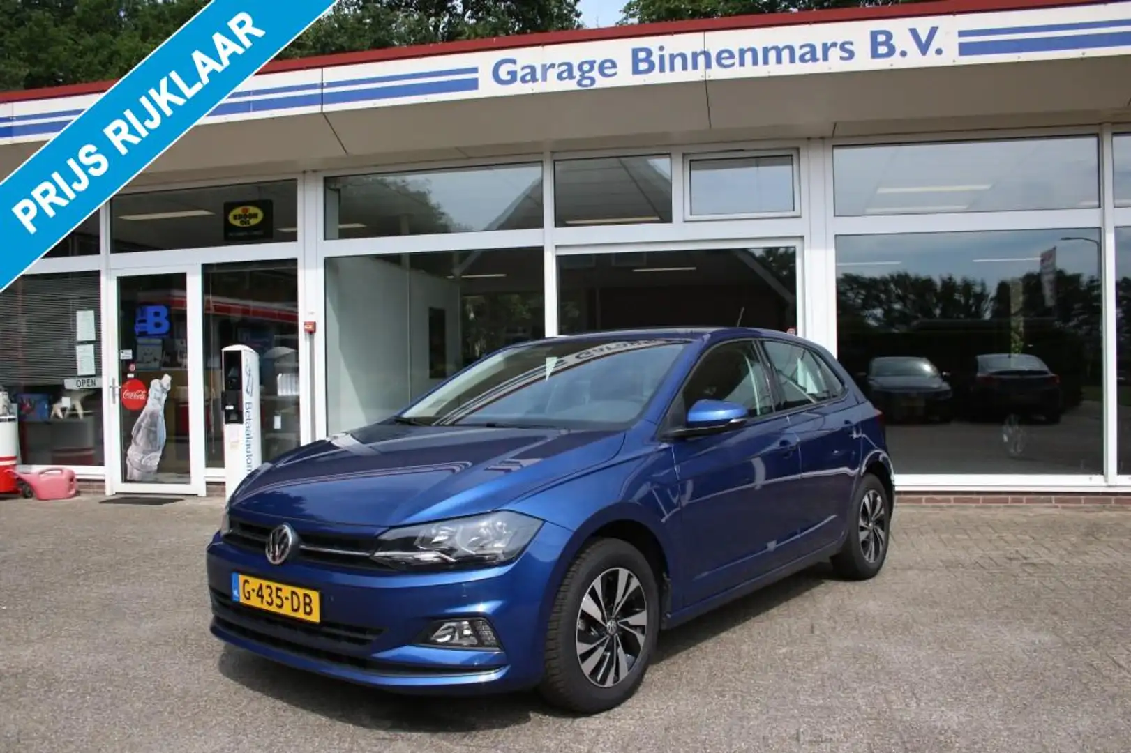 Volkswagen Polo 1.0 TSI Comfortline Business, Lichtm, Navi, Cruise Bleu - 1