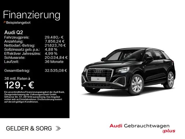 Audi Q2 35 TFSI S line GRA*CarPlay*LED*RFK*Sportsitze