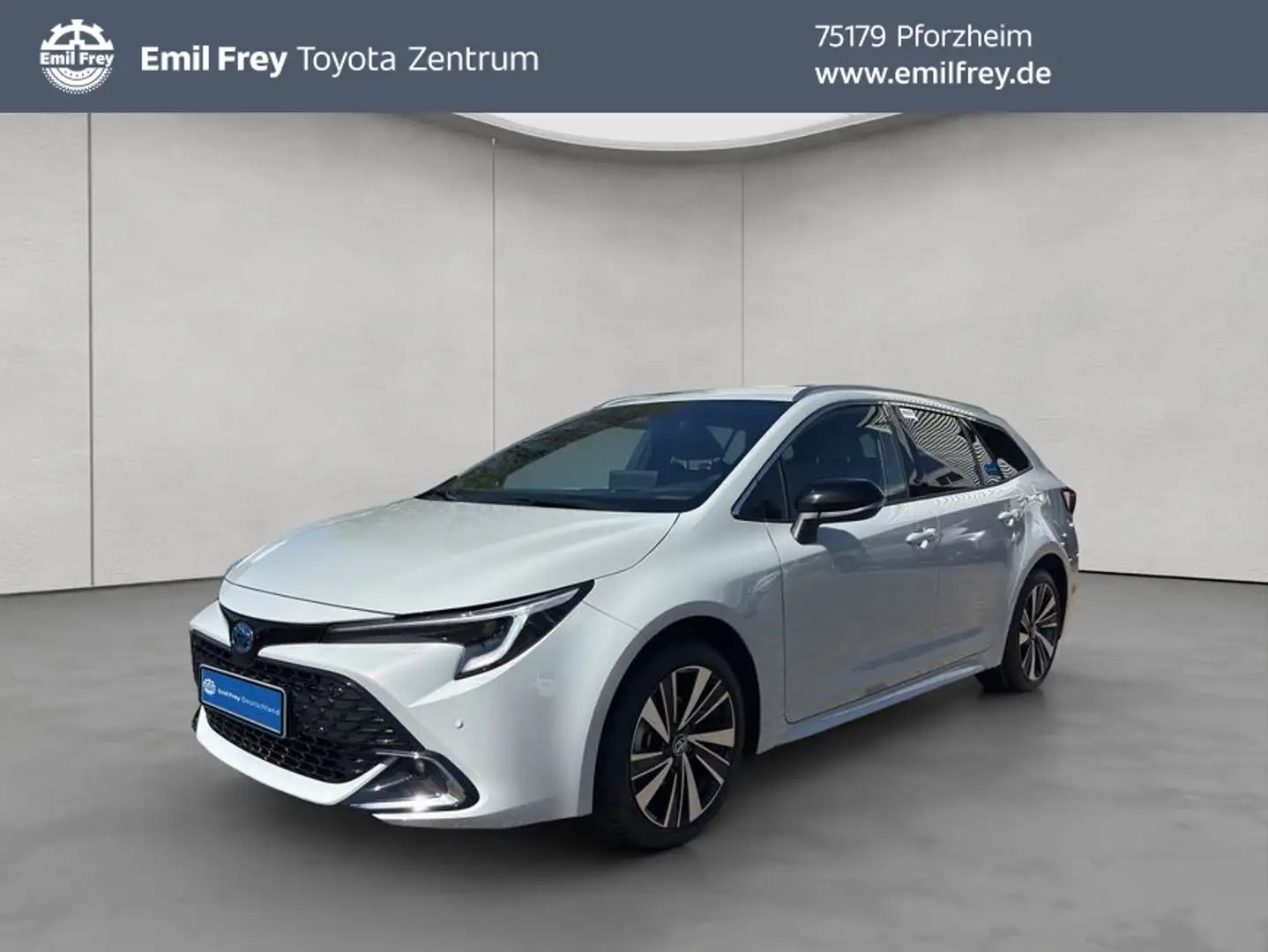 Toyota Corolla 1.8 Hybrid Touring Sports Teamplayer Techn Grijs - 1