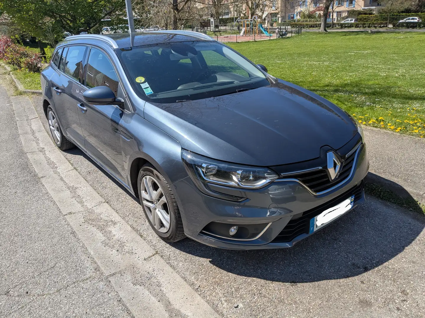 Renault Megane Mégane IV Estate Blue dCi 115 Business Gris - 2