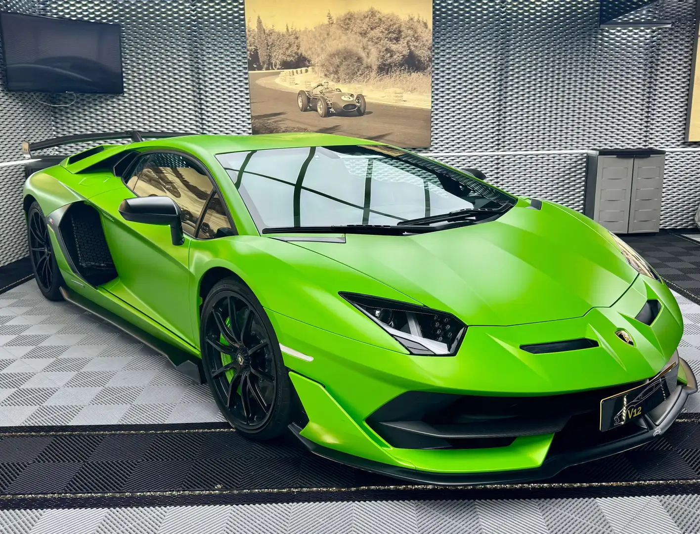 Lamborghini Aventador SVJ Garantie 08/2026 Vert - 1