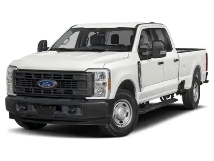 White 2023 Ford F-250 Super Duty Pickup Truck Four-Wheel Drive Automatic