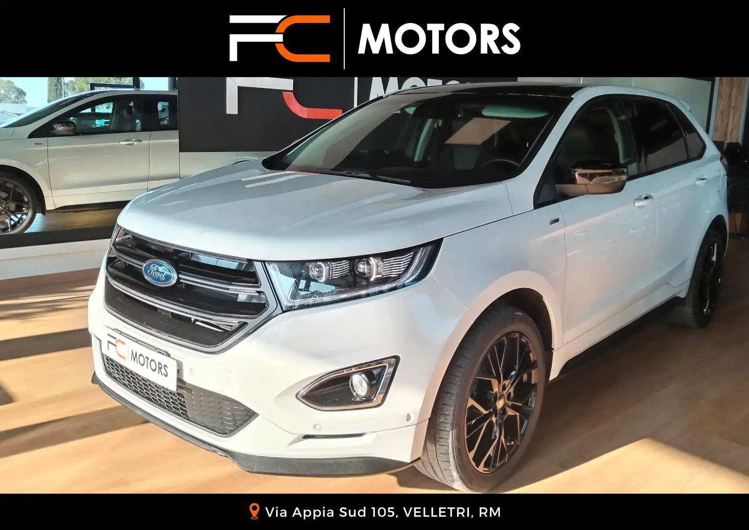Ford Edge 2.0 TDCI 210CV AWD S&S POWERSHIFT STLINE Biały - 1