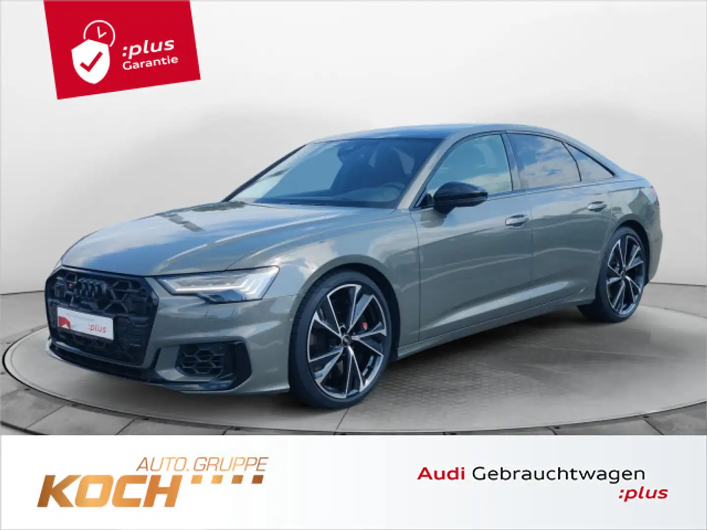 Audi S6 Limousine 55 TDI q. Tiptr., HD Matrix, Pano, Gris - 1