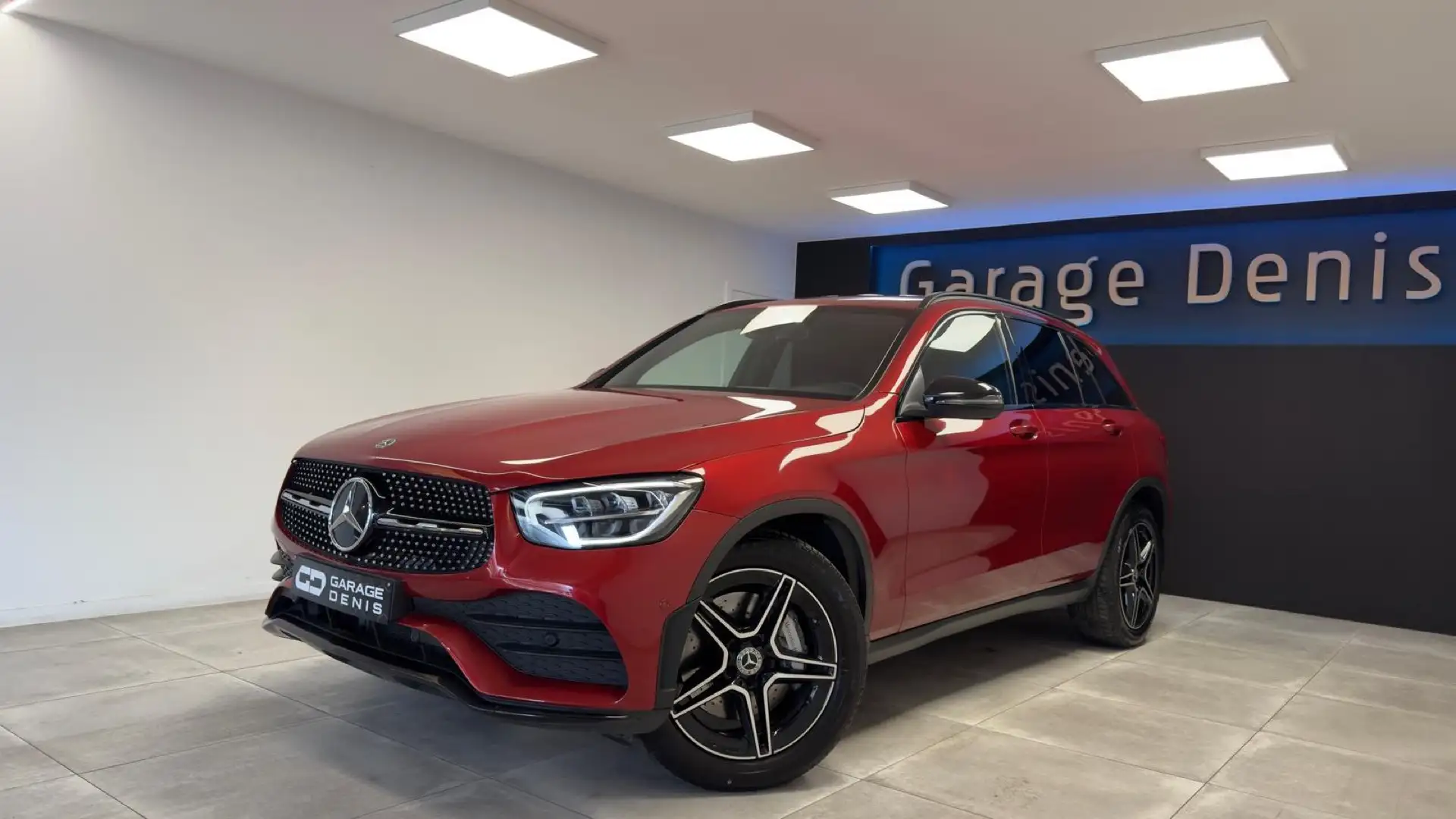 Mercedes-Benz GLC 200 d 4-Matic *NEW MOD*GPS+CAMERA*LED*CUIR*GARANTIE* Červená - 1